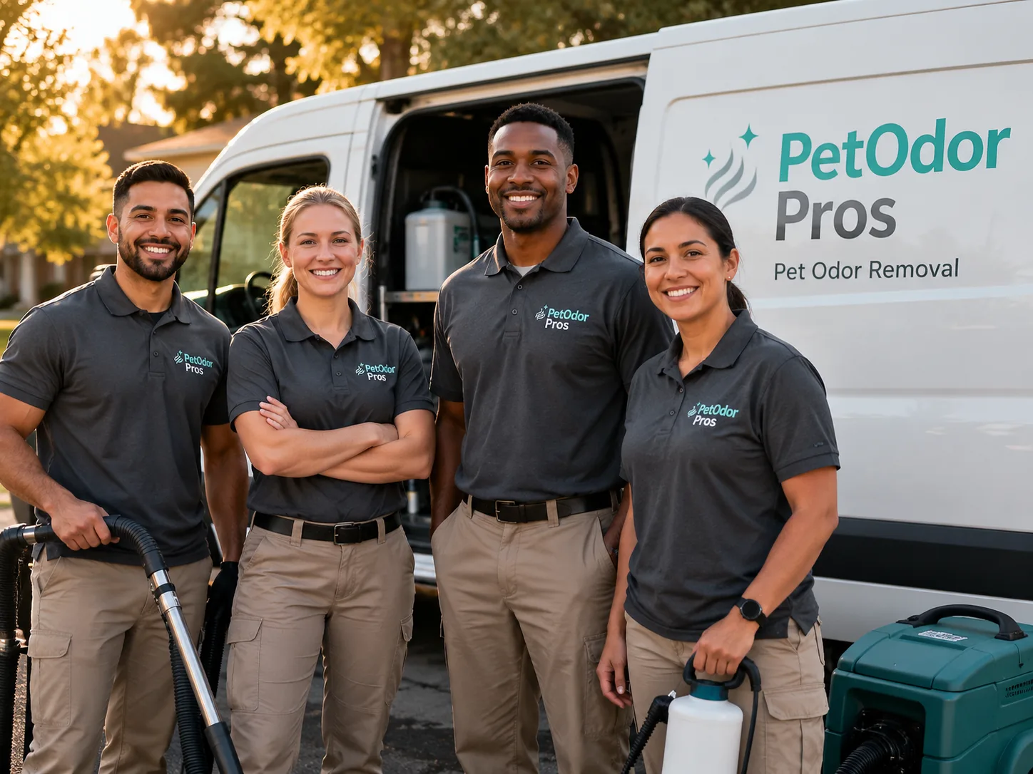 Pet Odor Removal team serving Busby, MT